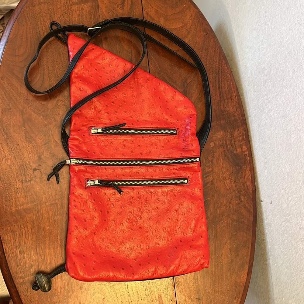 Funky handmade leather bag - Picture 5 of 5